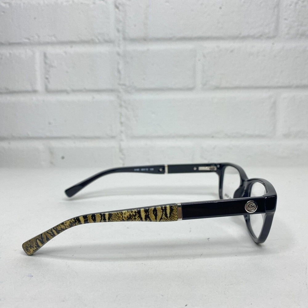 Michael Kors MK 4031 3168 Rania IV Eyeglasses Glasses Black w/ Snakeskin‎ H2425 - Picture 5 of 8